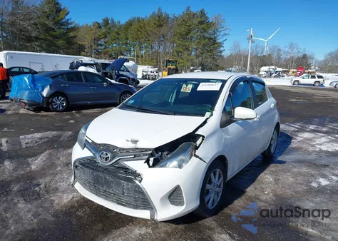2015 Toyota Yaris Le из США, поврежденный, VIN VNKKTUD35FA018564